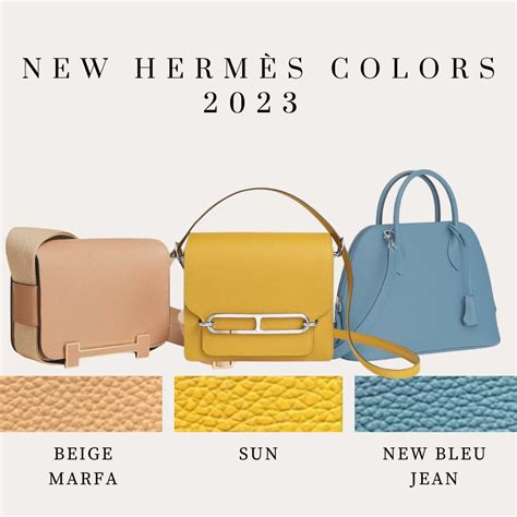 hermes colors 2024 release date|new Hermes colors.